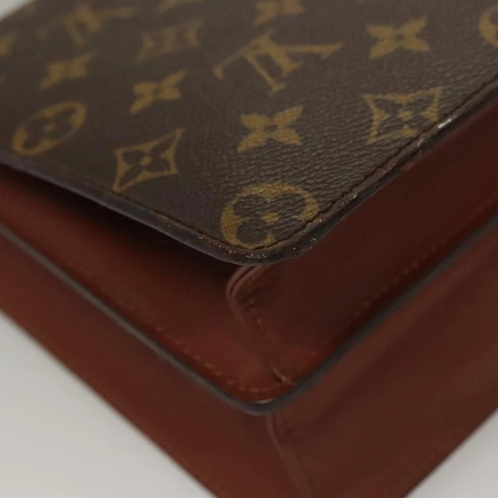 LOUIS VUITTON Monogram Concorde Hand Bag M51190 LV Auth BA4496 - Picture 5 of 16